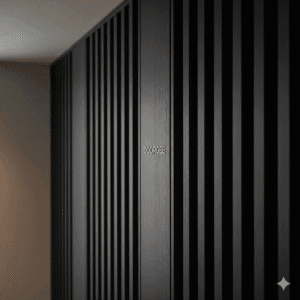 Charcoal louvers Wall Panels